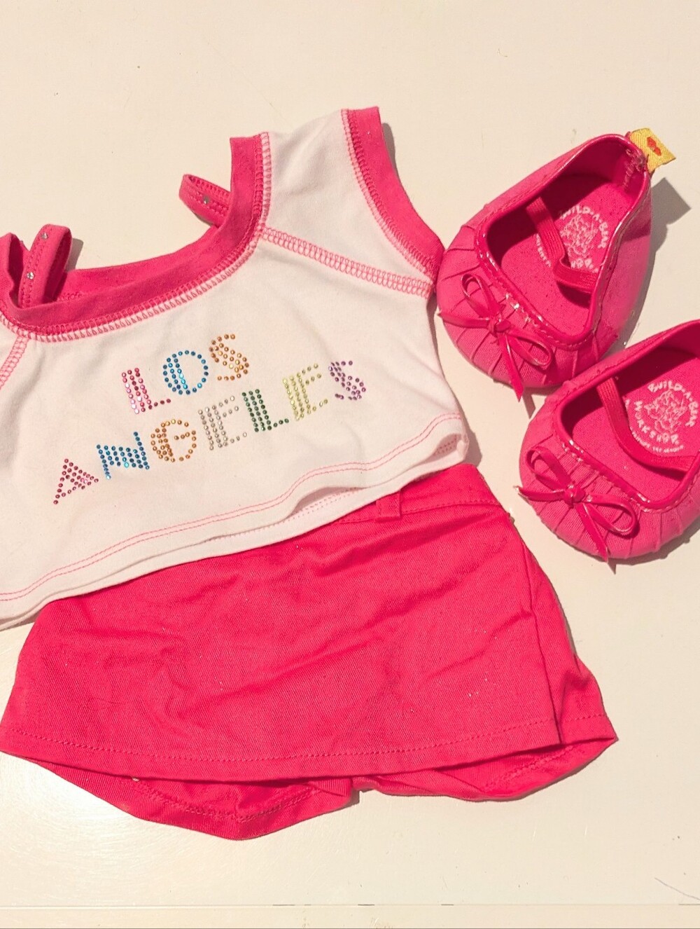 BABW Build A Bear Workshop Los Angeles Ready with Skort